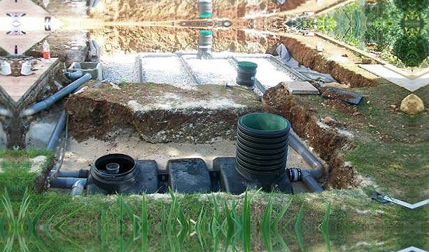 Installation fosses septique Menton